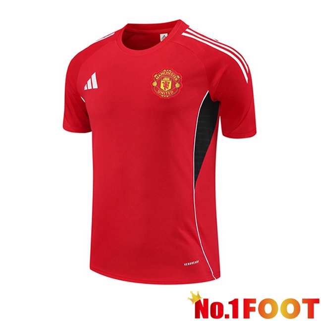 Manchester United Training T Shirt Red 2025/2026