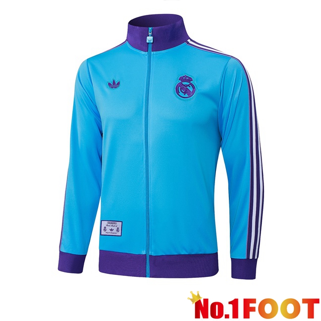 Real Madrid Training Jacket Blue 2025/2026