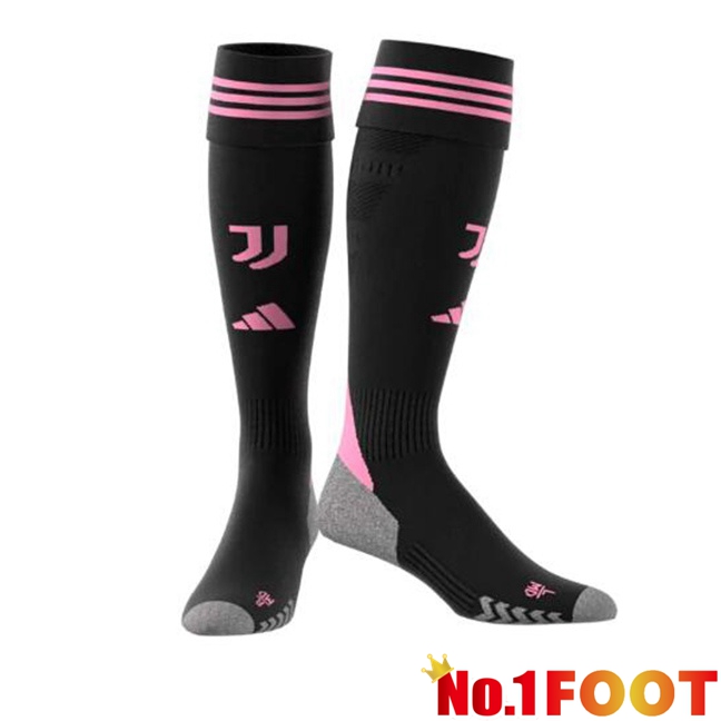 Juventus Home Soccer Socks Black 2025/2026
