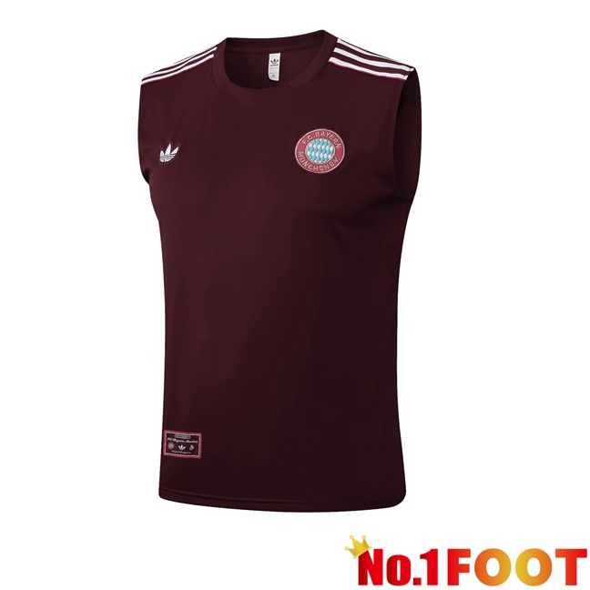 Bayern Munich Gilet Soccer Brown 2025/2026