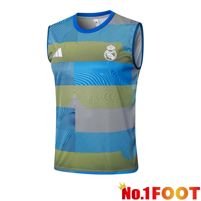 Real Madrid Gilet Soccer Blue 2025/2026