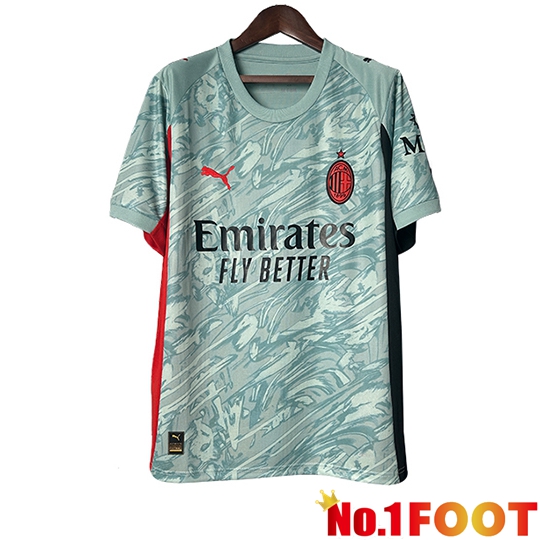 AC Milan Goalkeeper Soccer Jersey Green 2025/2026