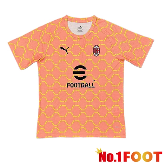 AC Milan Soccer Jersey Special Edition Orange 2025/2026
