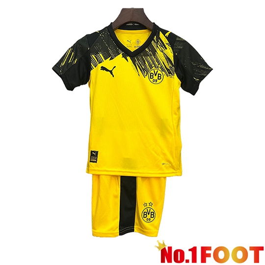 Dortmund Kids Home Soccer Jersey 2025/2026