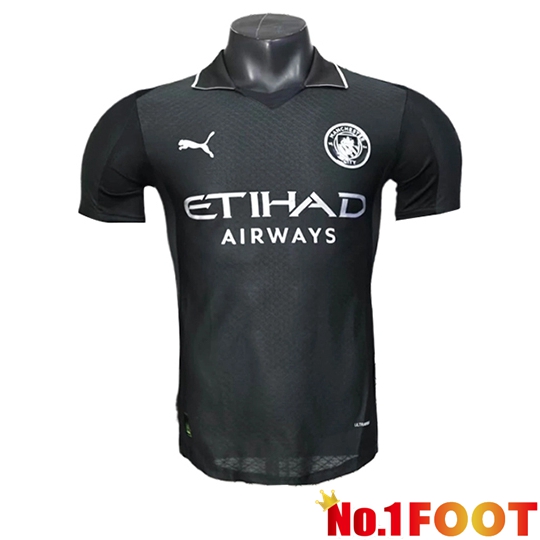 Manchester City Soccer Jersey Special Edition Black 2025/2026