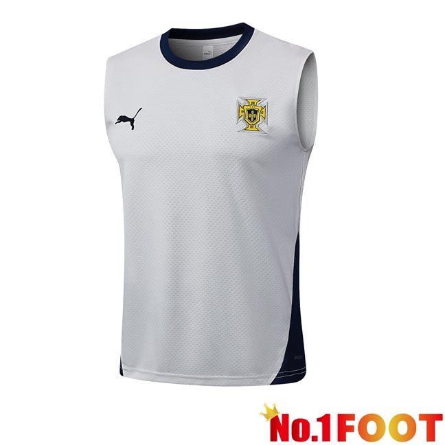Portugal Gilet Soccer Grey 2025/2026