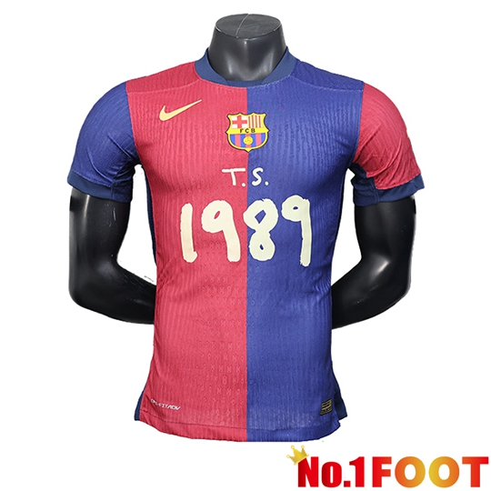 FC Barcelona Soccer Jersey Special Edition Red/Blue 2025/2026