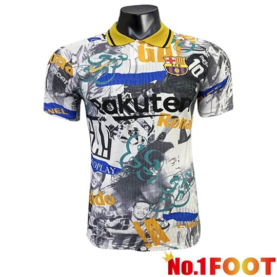 FC Barcelona Soccer Jersey Special Edition White/Black 2025/2026