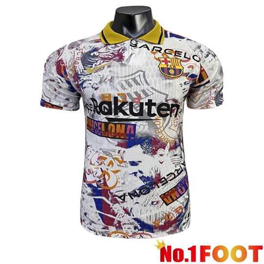 FC Barcelona Soccer Jersey Special Edition White/Red 2025/2026