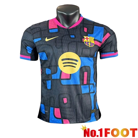 FC Barcelona Soccer Jersey Special Edition Black/Blue 2025/2026