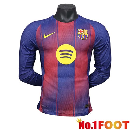 FC Barcelona Home Soccer Jersey Long sleeve 2025/2026