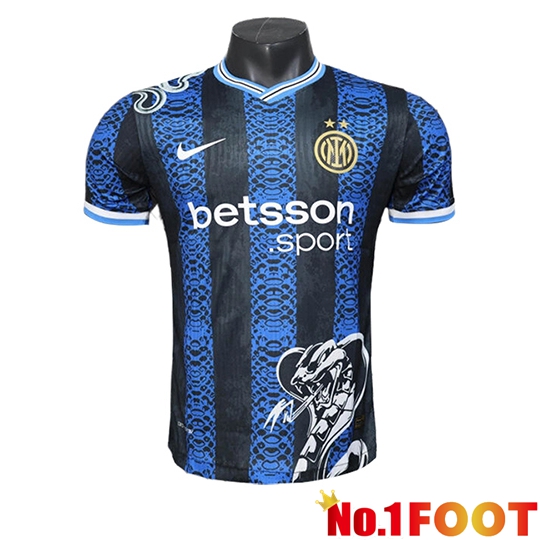 Inter Milan Soccer Jersey Special Edition Blue 2025/2026