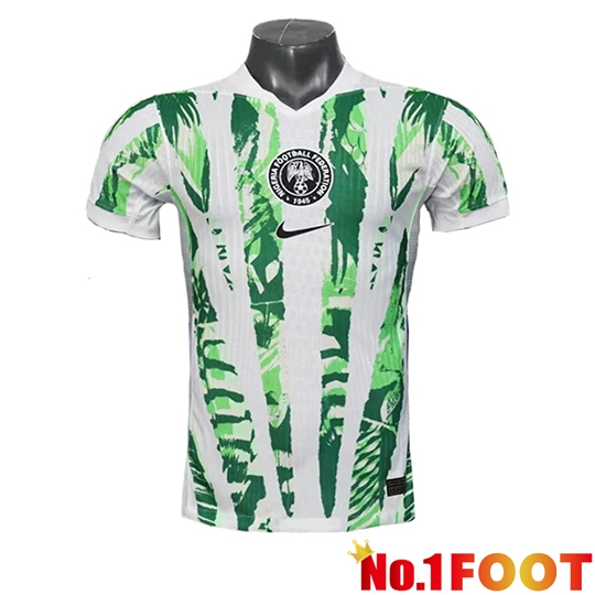 Nigeria Soccer Jersey Special Edition Green/White 2025/2026
