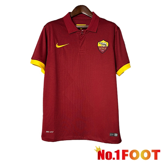 AS Rome Retro Home Soccer Jersey 2014/2015