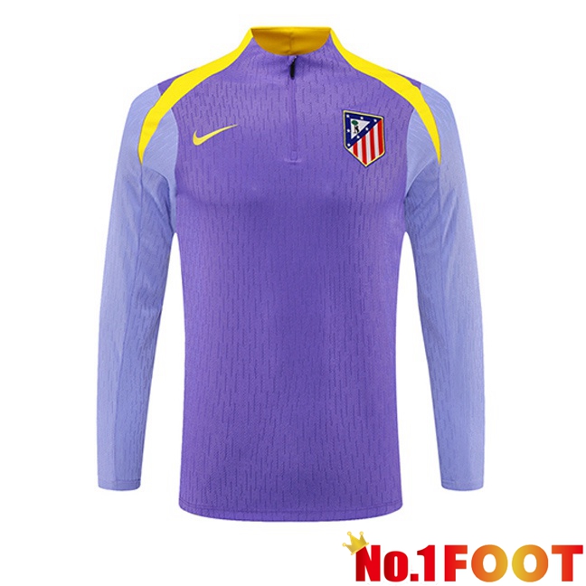 Atletico Madrid Training Sweatshirt Purple 2025/2026