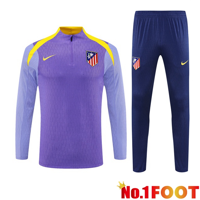 Atletico Madrid kit Training Tracksuit Purple 2025/2026
