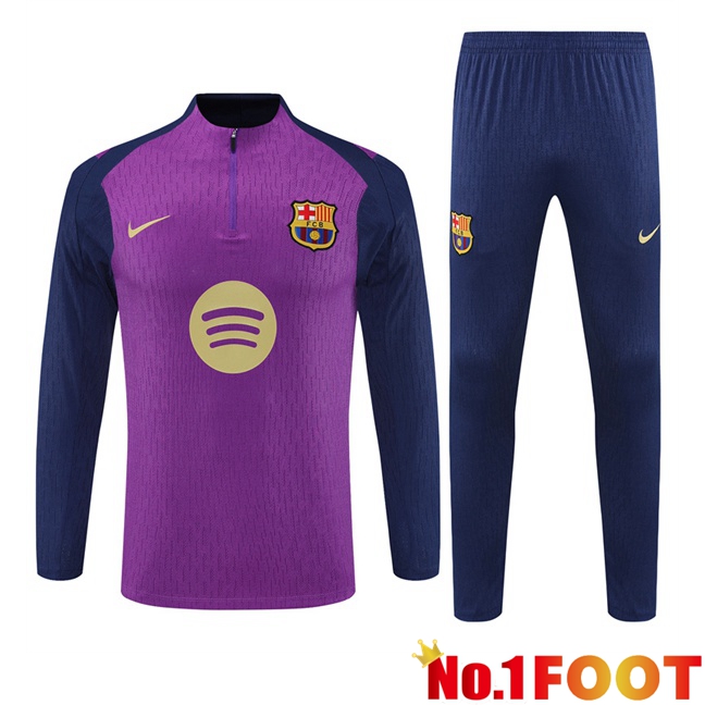 FC Barcelona kit Training Tracksuit Purple 2025/2026