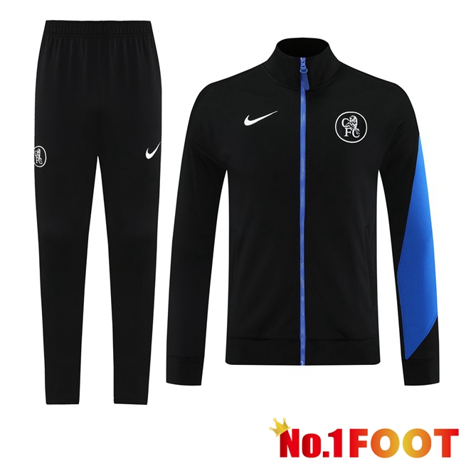 FC Chelsea kit Training Tracksuit - Training Jacket Black 2025/2026