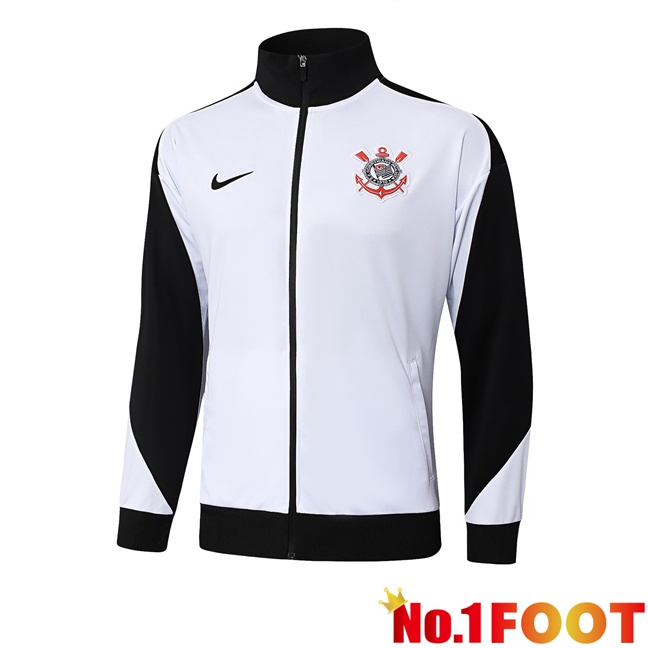 Corinthians Training Jacket White 2025/2026