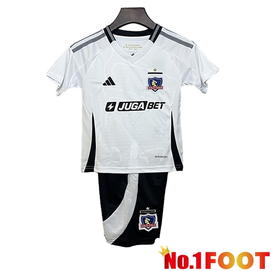 Soccer Jersey Colo-Colo Kids Home 2025/2026