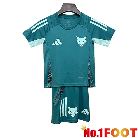 Soccer Jersey Cruzeiro Kids Green 2025/2026