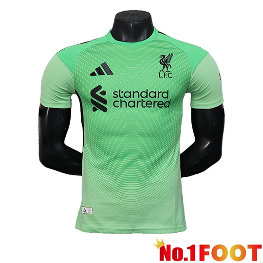 Soccer Jersey FC Liverpool Goalkeeper Green 2025/2026