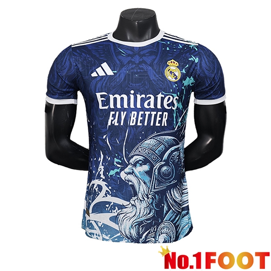 Soccer Jersey Real Madrid Special Edition Blue Marine 2025/2026