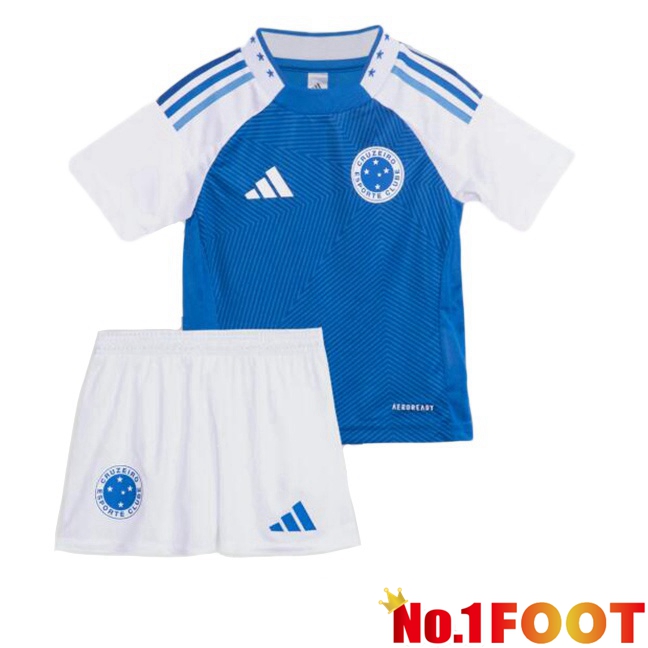 Soccer Jersey Cruzeiro EC Kids Home Blue 2025/2026