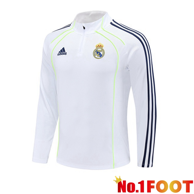 Training Sweatshirt Real Madrid White 2025/2026
