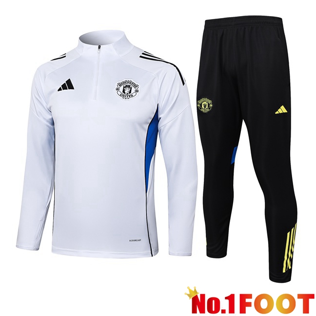 kit Training Tracksuit Manchester United White 2025/2026