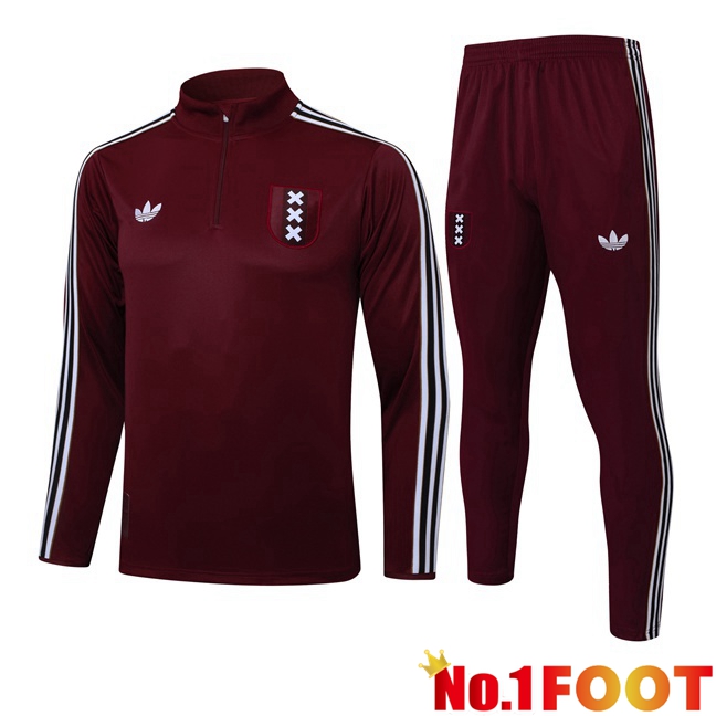 kit Training Tracksuit AFC Ajax Red 2025/2026