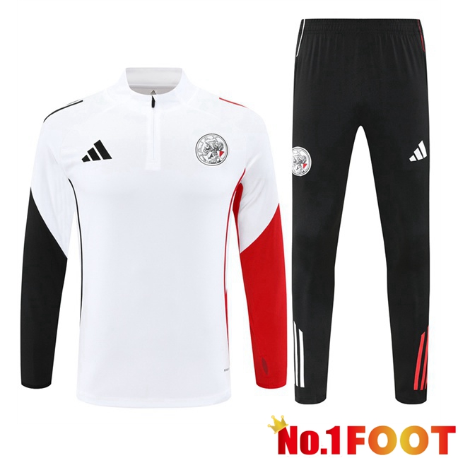 kit Training Tracksuit AFC Ajax White 2025/2026