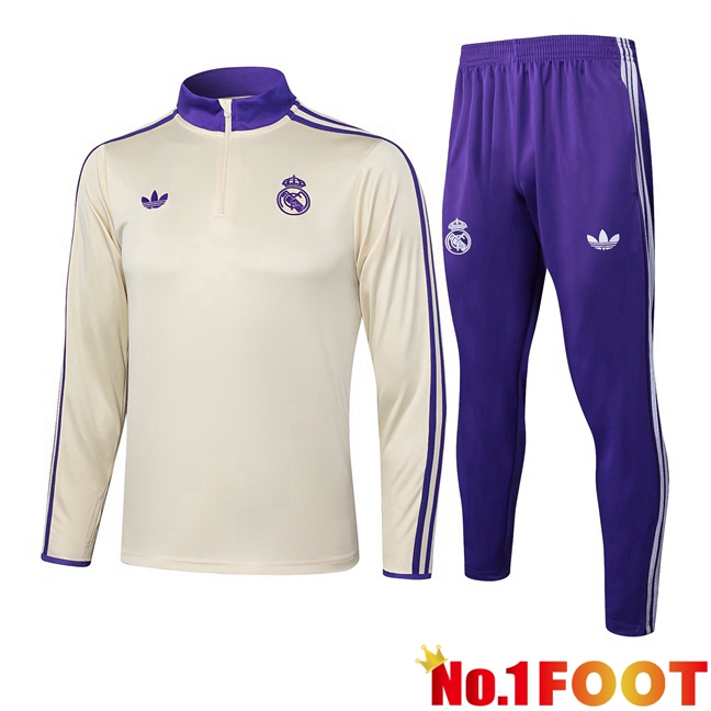 kit Training Tracksuit Real Madrid Yellow 2025/2026
