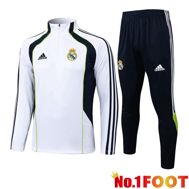kit Training Tracksuit Real Madrid White 2025/2026