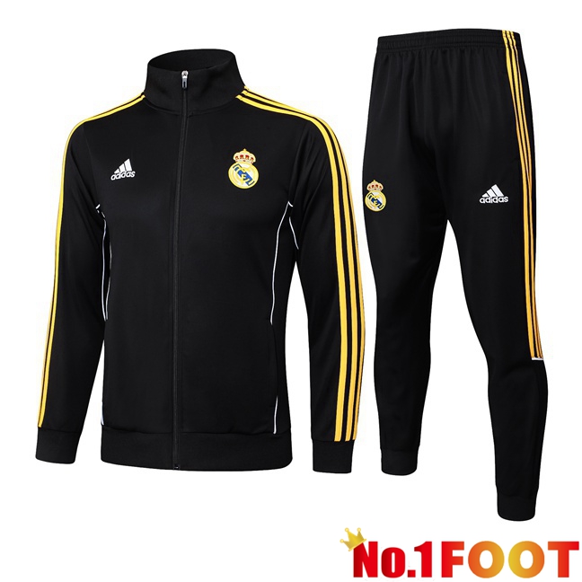 kit Training Tracksuit - Training Jacket Real Madrid Black 2025/2026