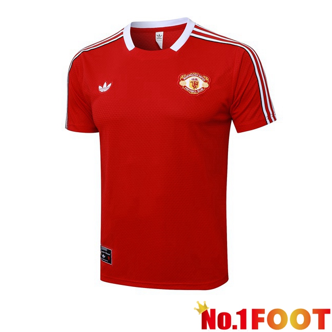 Training T Shirt Manchester United Red 2025/2026