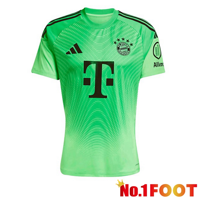 Soccer Jersey Bayern Munich Goalkeeper Green 2025/2026