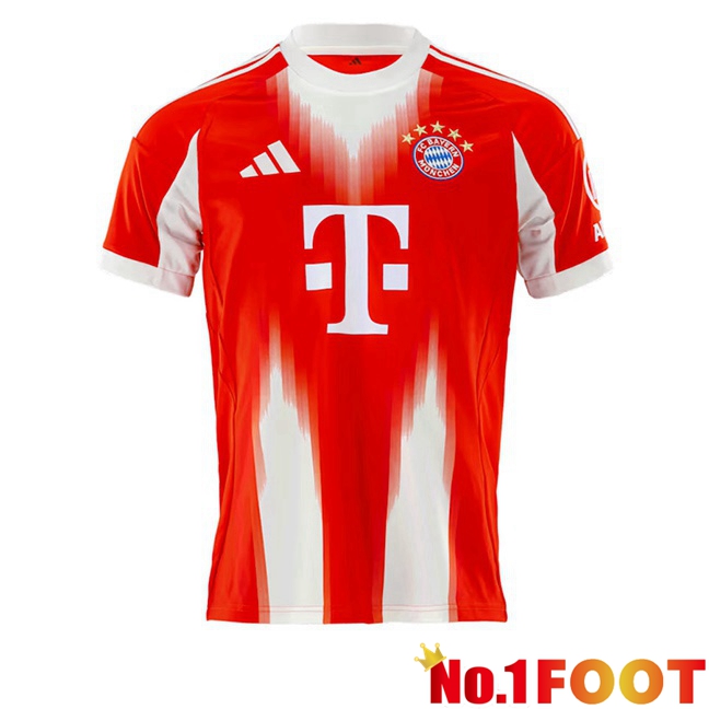 Soccer Jersey Bayern Munich Home Red 2025/2026