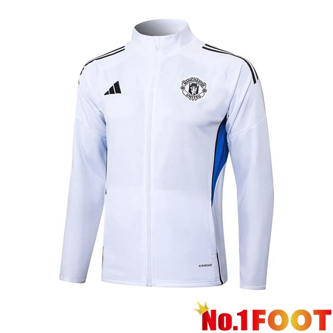 Training Jacket Manchester United White 2025/2026