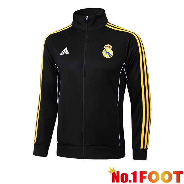 Training Jacket Real Madrid Black 2025/2026