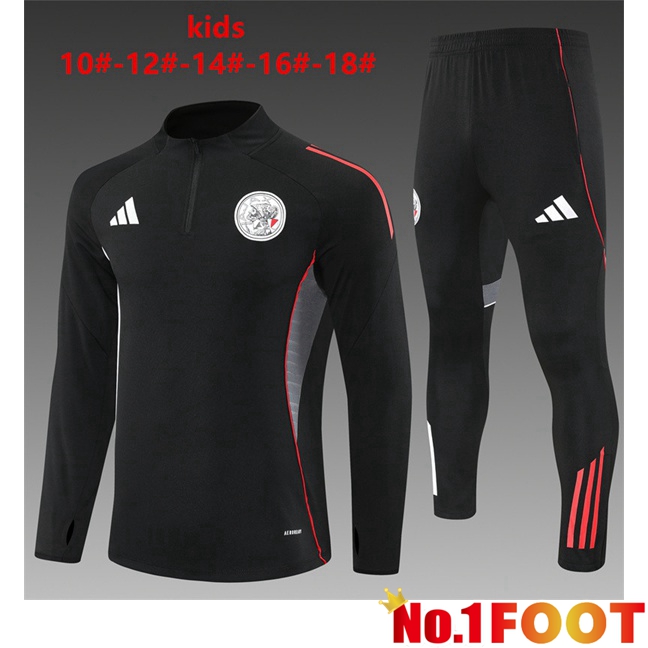 kit Training Tracksuit AFC Ajax Kids Black 2025/2026