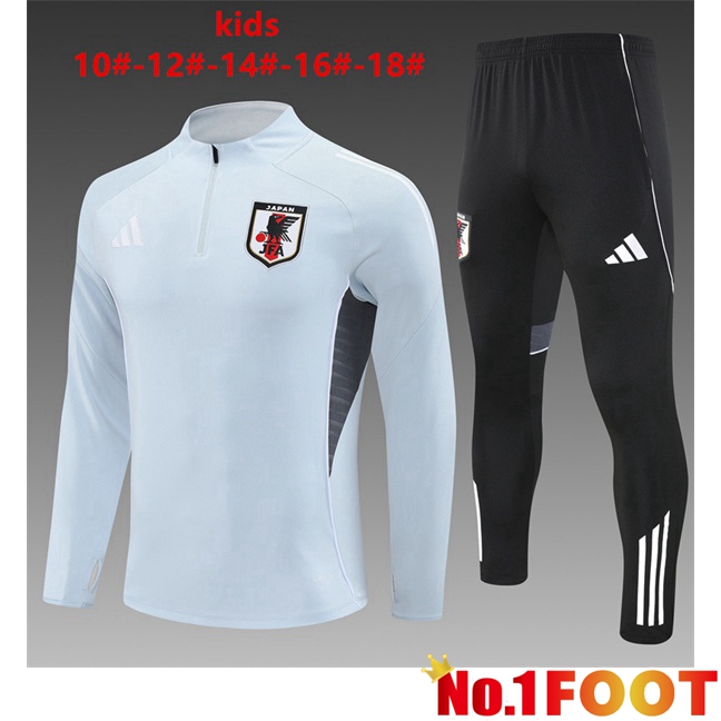 kit Training Tracksuit Japan Kids Grey 2025/2026
