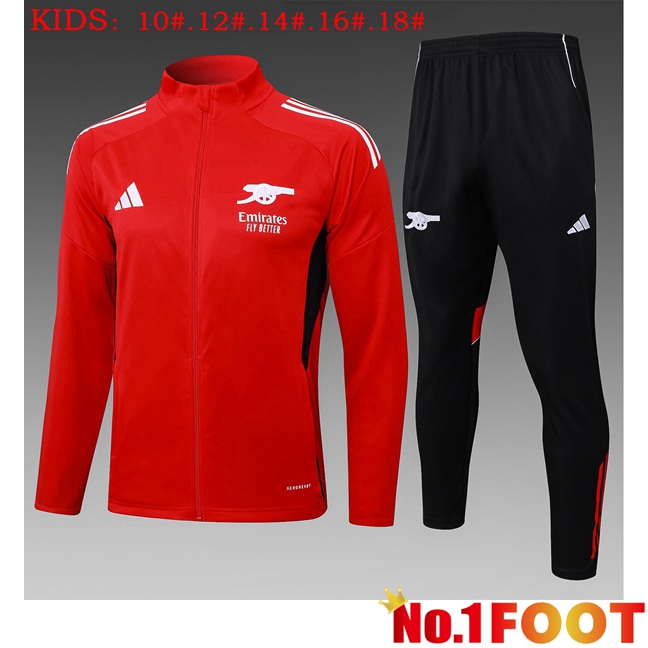 kit Training Tracksuit - Training Jacket Arsenal Kids Red 2025/2026