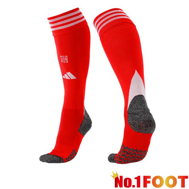Soccer Socks Bayern Munich Home Red 2025/2026
