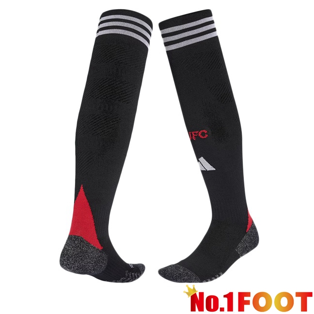Soccer Socks Manchester United Home Black 2025/2026