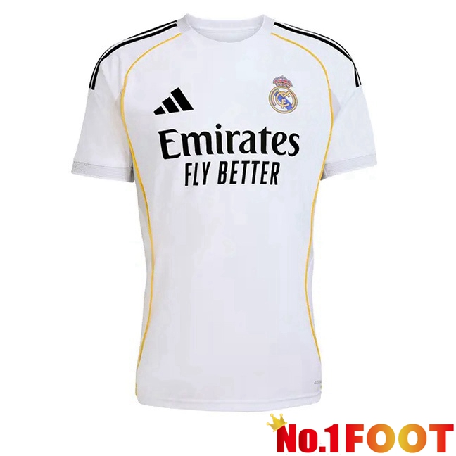 Soccer Jersey Real Madrid Home White 2025/2026