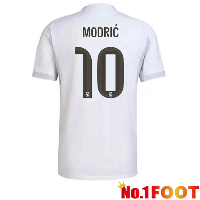 Soccer Jersey Real Madrid (Modrić 10) Home White 2025/2026