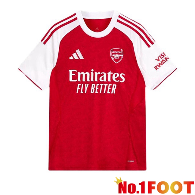 Soccer Jersey Arsenal Home Red White 2025/2026