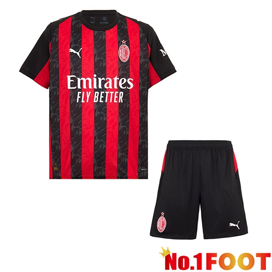 Soccer Jersey AC Milan Kids Home 2025/2026