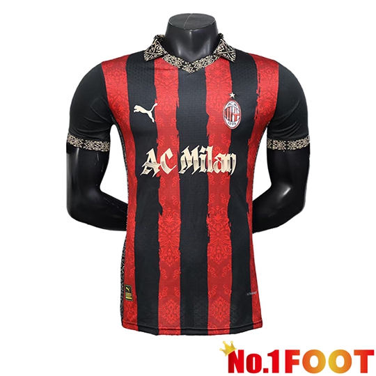 Soccer Jersey AC Milan Special Edition Red/Black 2025/2026